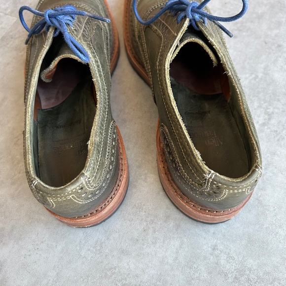 Allen Edmonds Ridgeway short-wing blucher, green cow leather, 8D - Picture 3 of 7